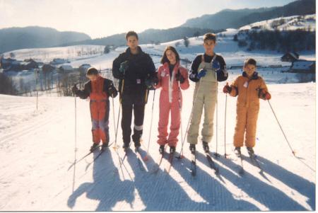 ma premiere fois o ski